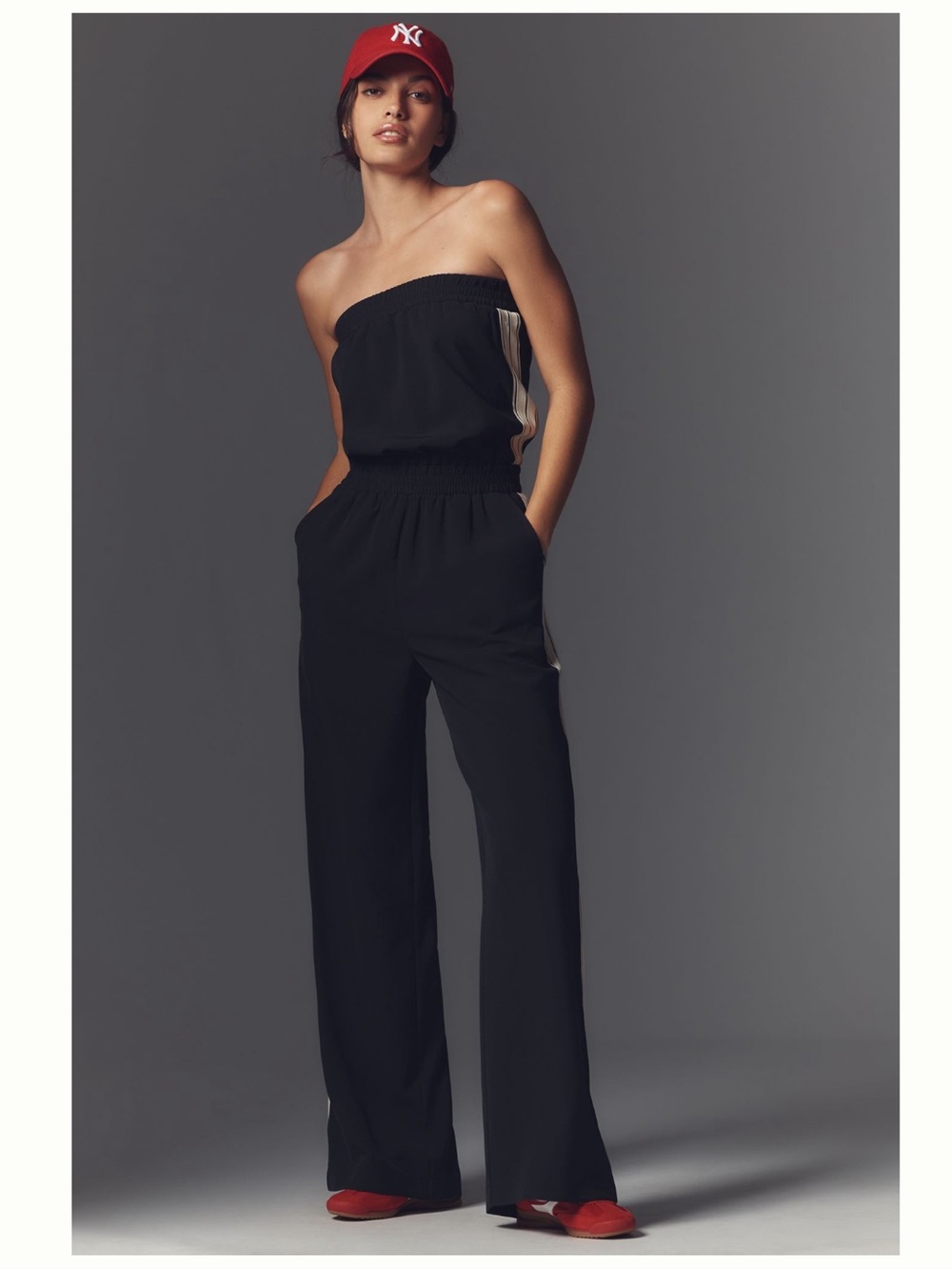 Bishop + Young Stapless Stripe Jumpsuit